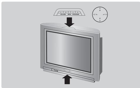 PHILIPS 29PT8509 - Toetsen van het TV toestel - 1