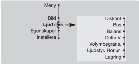 PHILIPS 29PT8640 - Ljudinställningar - 1