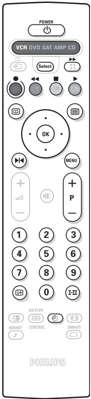 PHILIPS 29PT8640 - Video recorder or DVD, SAT, AMP, CD keys - 1