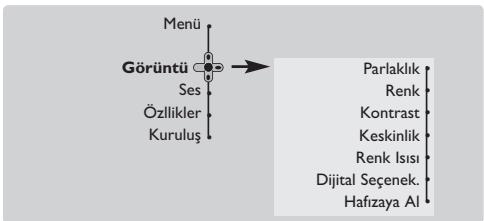 PHILIPS 29PT8640 - Görüntünün ayarlanması - 1