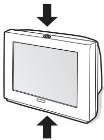 PHILIPS 29PT8640 - TV cihazı üzerindeki tuşlar - 1