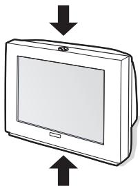 PHILIPS 29PT8640 - Les touches du téléviseur - 1