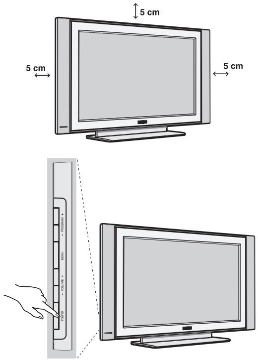 PHILIPS 32PF5320 - Installation av TV-apparaten - 1