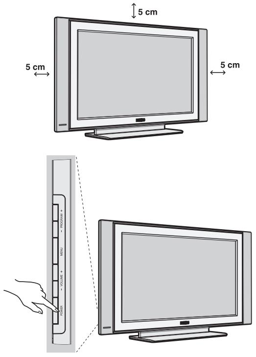 PHILIPS 32PF5320 - Installasjon av TV-apparatet - 1