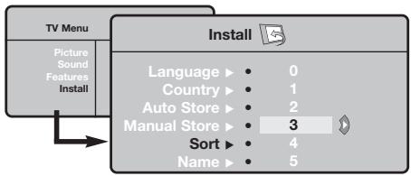 PHILIPS 32PF5320 - Program sort - 1