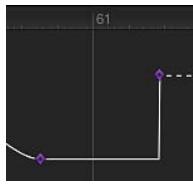 APPLE MOTION 5 - Pour définir une méthode d'interpolation sur un segment de courbe - 2