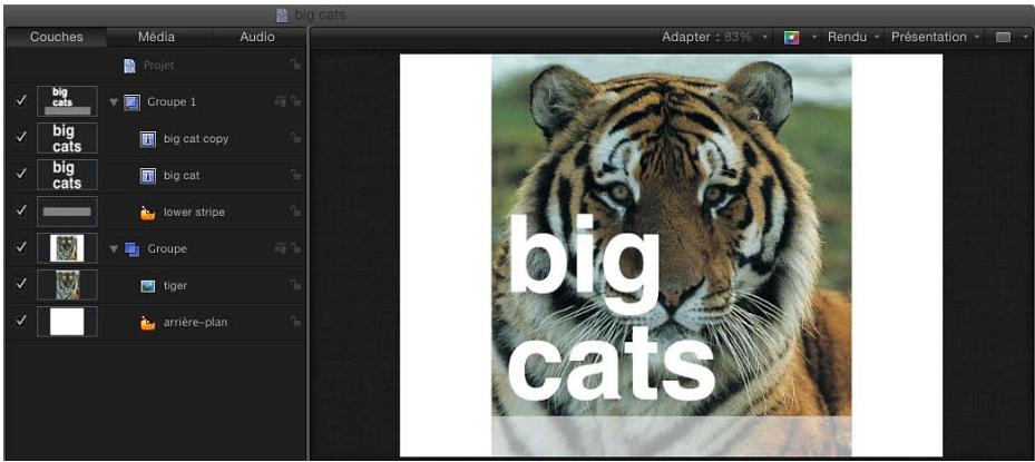 big cats Couches Média Audio Adapter : 83% Rendu Présentation Projet ✓ big cats Groupe 1 ✓ big cats big cat copy ✓ big cats big cat lower stripe ✓ Groupe ✓ tiger ✓ arrière-plan big cats