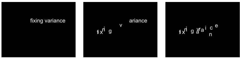 fixing variance fix^i g^v_ v_ a riance fix^i g^y_ a^i c_n e_n