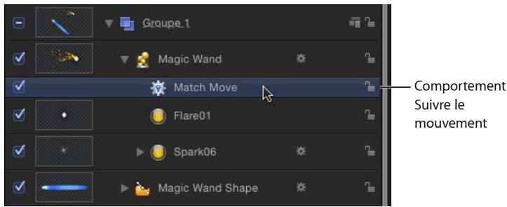 Groupe_1 Magic Wand Match Move Flare01 Spark06 Magic Wand Shape Comportement Suivre le mouvement