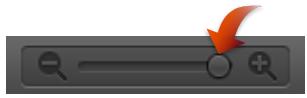 APPLE MOTION 5 - Zoom avant sur la timeline - 2