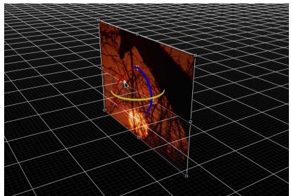 APPLE MOTION 5 - Pour faire pivoter un objet en 3D - 1