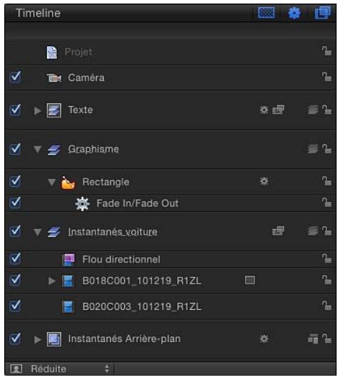 Timeline Projet Caméra Texte Graphisme Rectangle Fade In/Fade Out Instantanés_voiture Flou directionnel B018C001_101219_R1ZL B020C003_101219_R1ZL Instantanés Arrière-plan Réduite