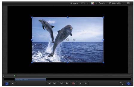 APPLE MOTION 5 - Modification de la taille d'image d'un projet - 1