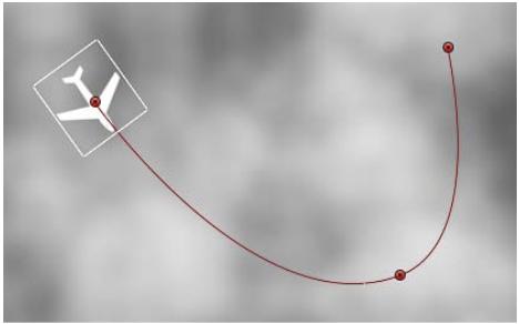 APPLE MOTION 5 - Trajectoire d'animation - 1