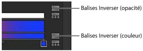 Balises Inverser (opacité) Balises Inverser (couleur)