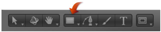 APPLE MOTION 5 - Pour tracer un rectangle - 1