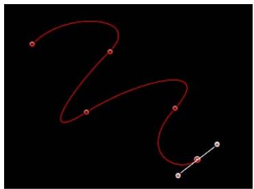 APPLE MOTION 5 - Pour dessiner une forme de Bézier - 6