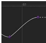 APPLE MOTION 5 - Pour définir une méthode d'interpolation sur un segment de courbe - 8