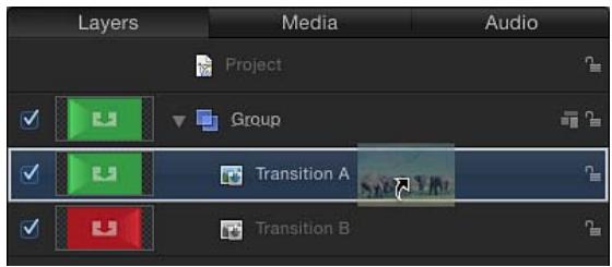 APPLE MOTION 5 - Pour créer un effet de transition de prisme flou - 1