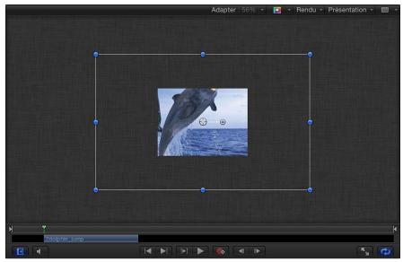 APPLE MOTION 5 - Modification de la taille d'image d'un projet - 2