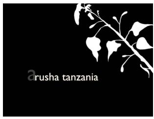 a rusha tanzania