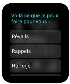 APPLE WATCH 2 - Siri sur l'apple watch - 3