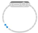 APPLE WATCH 2 - Ajustement de la taille - 2