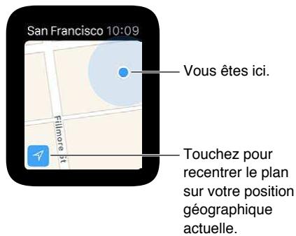 APPLE WATCH 2 - Explorer le plan - 2