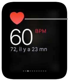 APPLE WATCH 2 - Vérifier votre rythme cardiaque - 1