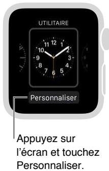 APPLE WATCH 2 - Personnaliser le cadran de l'heure - 2