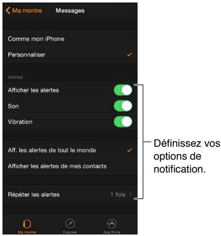 APPLE WATCH 2 - Consulter des messages et y répondre - 2