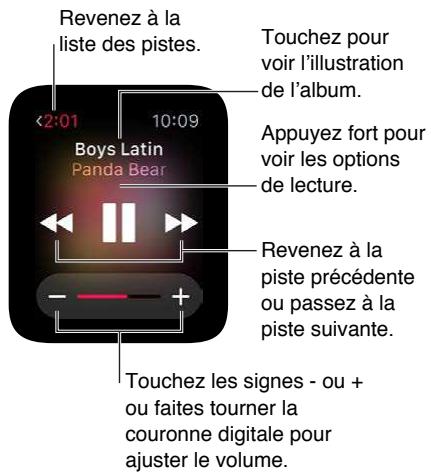APPLE WATCH 2 - Écouter de la musique sur l'iphone - 2