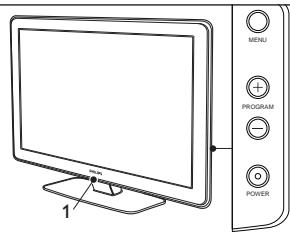 PHILIPS 42PFL7603H - Mise en marche du téléviseur - 1
