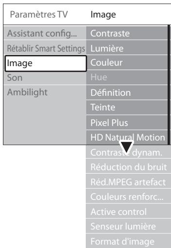 PHILIPS 42PFL7603H - Réglage de l'image - 1