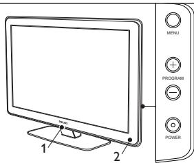 PHILIPS 42PFL7603H - Arrêt du téléviseur - 1