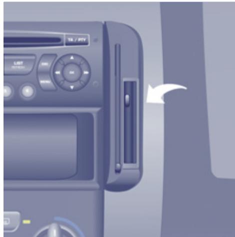 PEUGEOT EXPERT TEPEE 2011 - Bac de rangement et porte bouteille (1,5 L) - 1