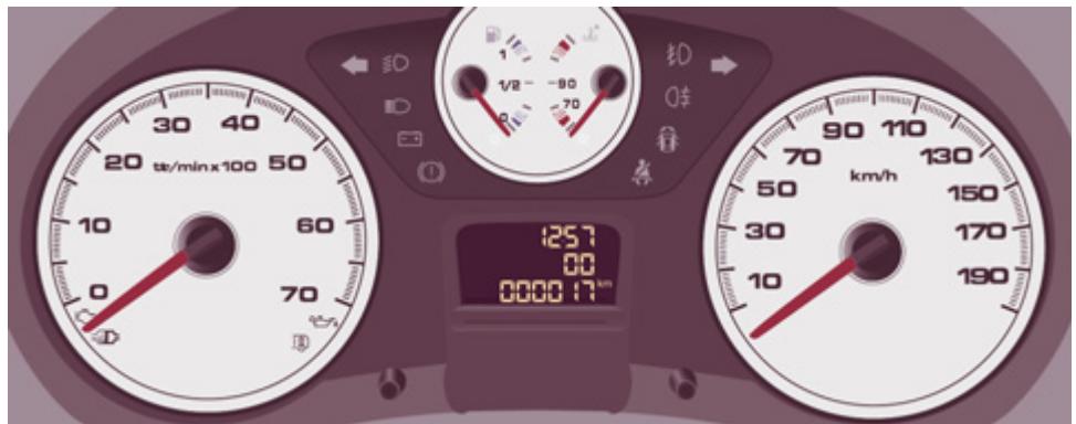 PEUGEOT EXPERT TEPEE 2011 - Témoin et commandes sur la capucine - 1