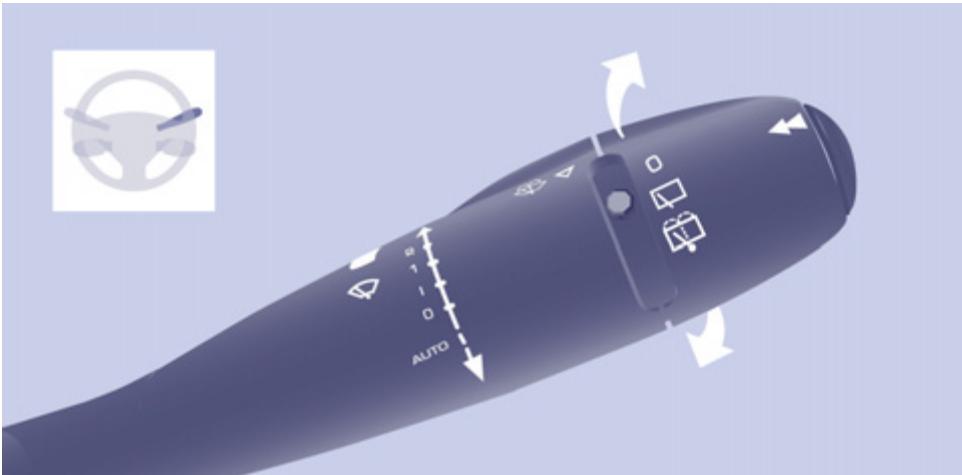 PEUGEOT EXPERT TEPEE 2011 - Position particulière de l'essuie-vitre avant - 1