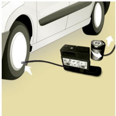 PEUGEOT EXPERT TEPEE 2011 - Utilisation du kit - 1