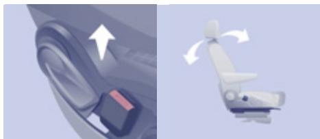 PEUGEOT EXPERT TEPEE 2011 - - Réglage longitudinal - 1