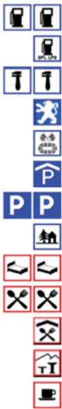 PEUGEOT EXPERT TEPEE RESTYLE - LISTE DES PRINCIPAUX POINTS D'INTÉRÊTS (POI) - 1