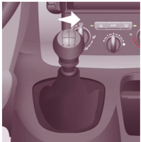 PEUGEOT EXPERT TEPEE RESTYLE - Rheostat d'éclairage - 1