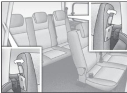PEUGEOT PARTNER FOURGON 2011 - Remettre la banquette en place - 2