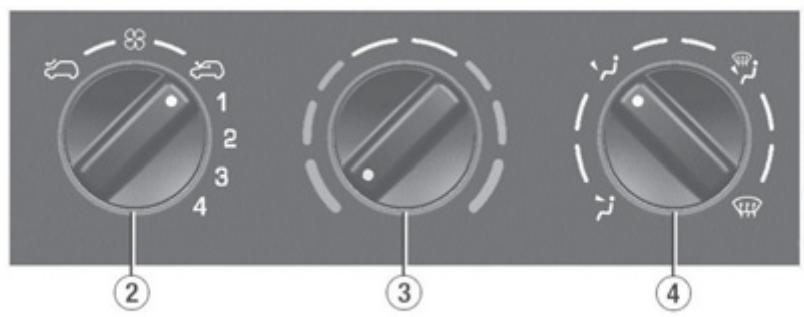 PEUGEOT PARTNER FOURGON 2011 - Dégivrage des vitres arrêté et des rétroviseurs - 2