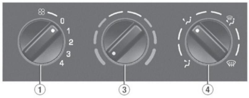 PEUGEOT PARTNER FOURGON 2011 - Dégivrage des vitres arrêté et des rétroviseurs - 1