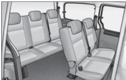 PEUGEOT PARTNER FOURGON 2011 - Banquettes arrière (7 PLACES) - 1