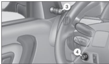 PEUGEOT PARTNER FOURGON 2011 - Mode automatique (conducteur) : - 1