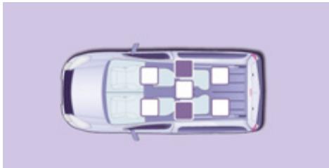 PEUGEOT PARTNER TEPEE 2010 - FIXATIONS《ISOFIX》 - 1