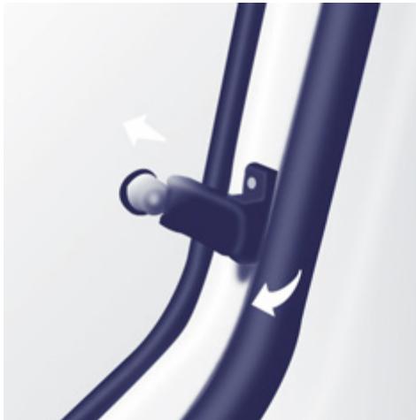 PEUGEOT PARTNER TEPEE 2010 - MIROIR DE SURVEILLANCE - 1