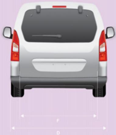 PEUGEOT PARTNER TEPEE 2010 - Véhicules avec boîte de vitesses mécanique (version diesel) - 10